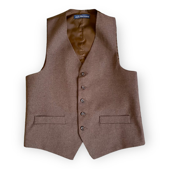 Levi's Other - Levi's Menswear Vintage Suit Vest Brown - Size L